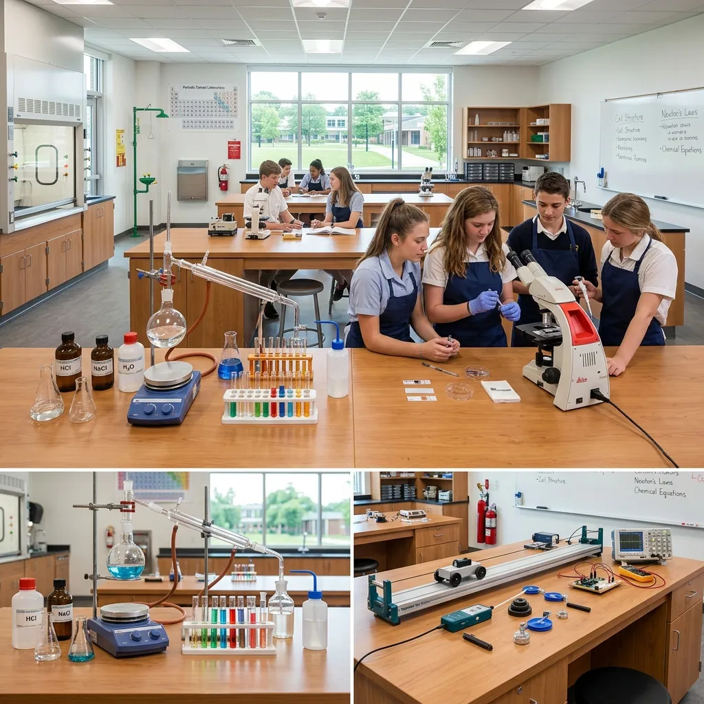 Composite Science Laboratory Setup by D'robozone