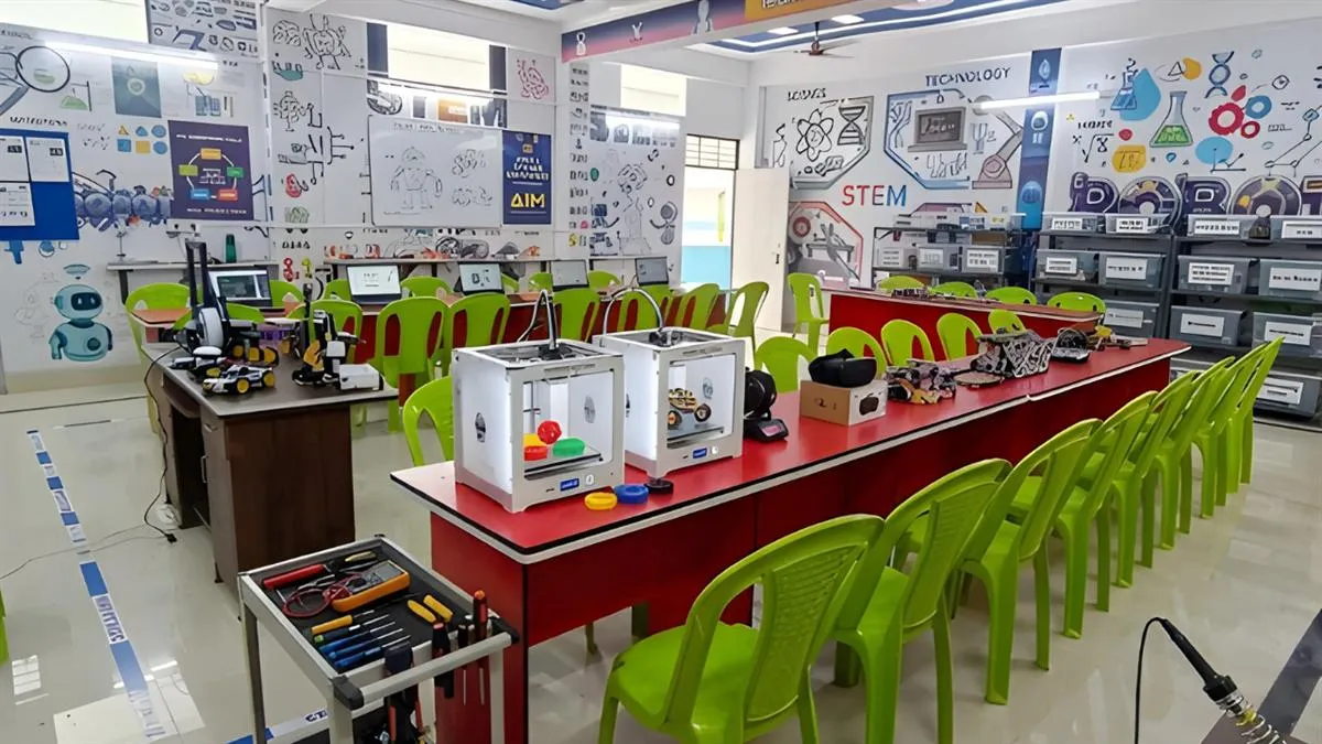 Atal Tinkering Lab ATL Setup Package in School by D'robozone